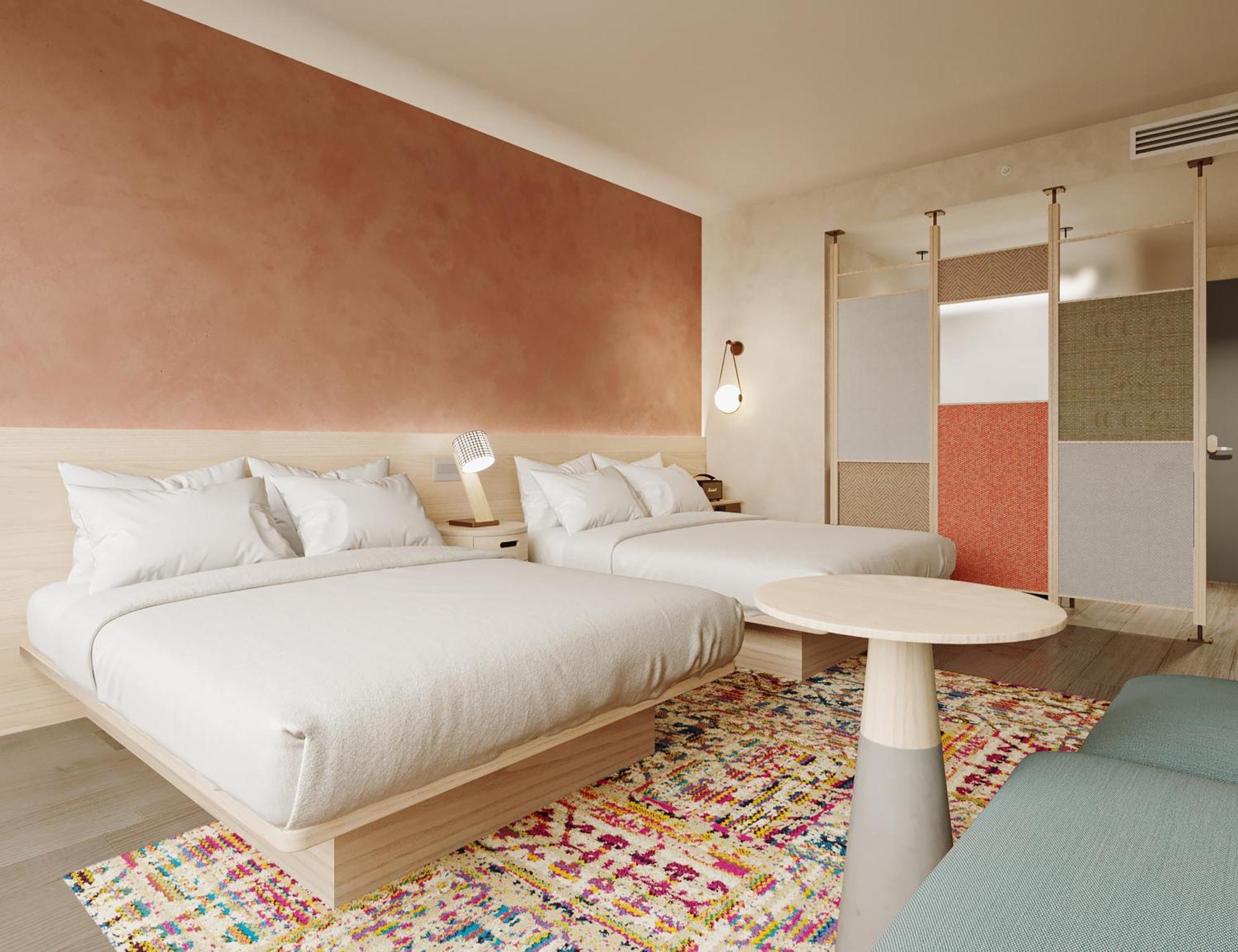 Aloft Playa Del Carmen Hotel Exterior photo A room at the Hotel Valencia