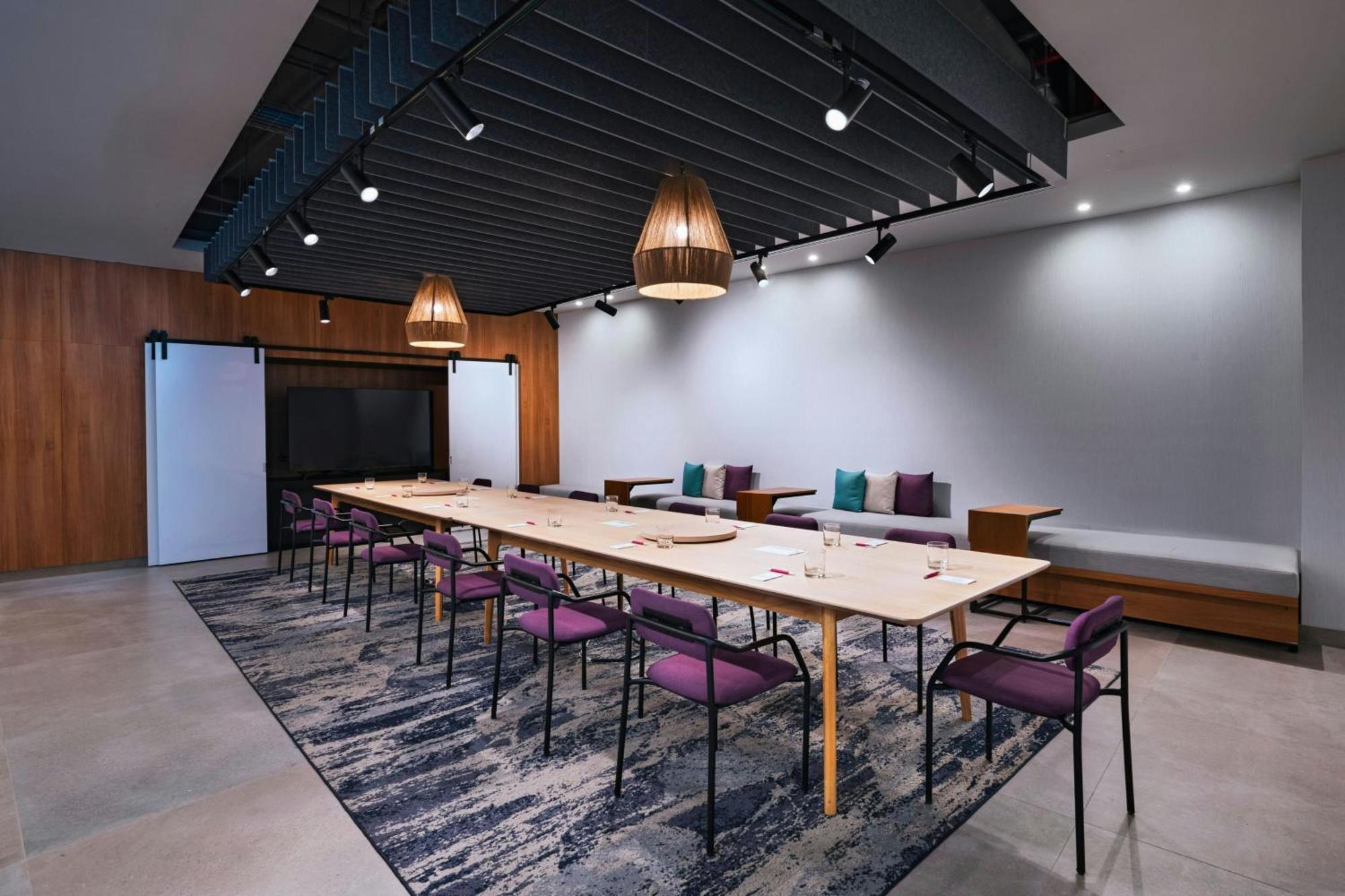 Aloft Playa Del Carmen Hotel Exterior photo Meeting room at the hotel