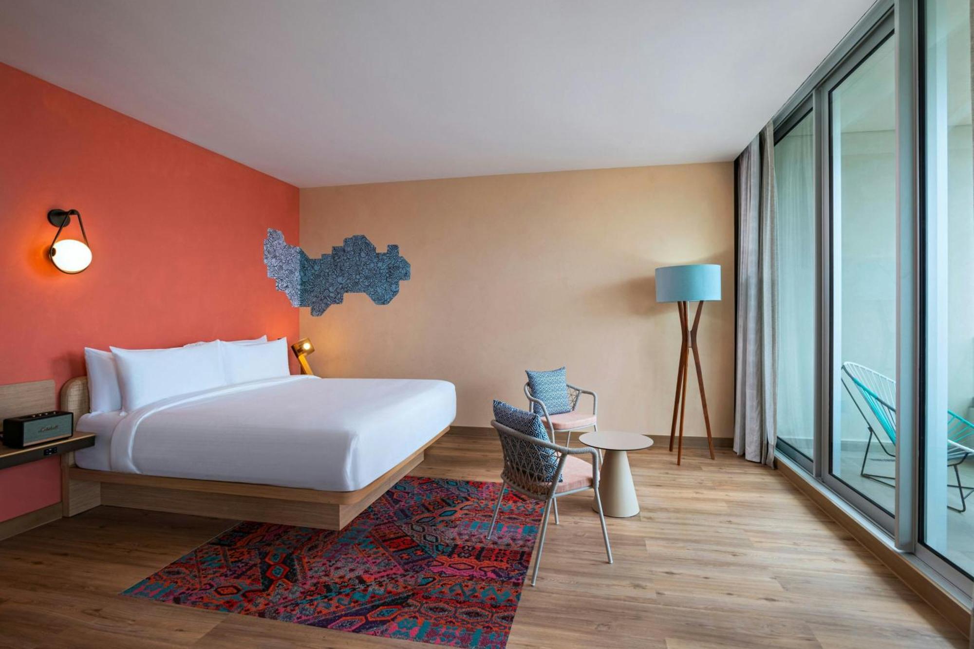 Aloft Playa Del Carmen Hotel Exterior photo A room at the hotel