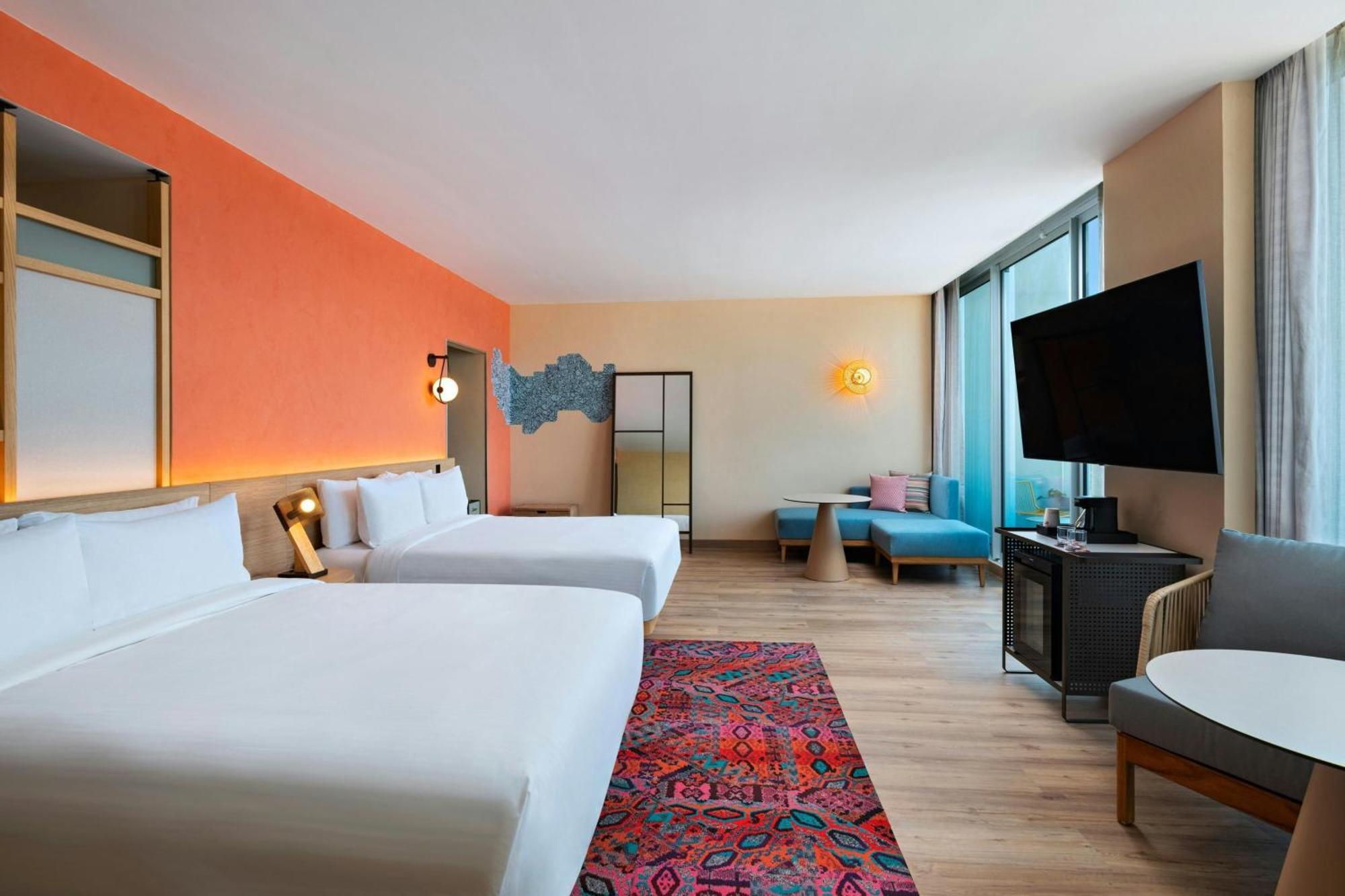 Aloft Playa Del Carmen Hotel Exterior photo A room at the hotel